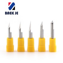 MKC 6mm 금속용 조각날 알루미늄 아크릴 목공용 CNC 조각날, MKC064510