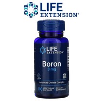 라이프 익스텐션 Boron 3mg 100캡슐 보론 붕소