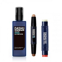 DASHU 맨즈 그루밍세트(올인원로션+트릭스틱+립밤), NONE