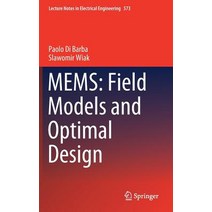 Mems: Field Models and Optimal Design Hardcover, Springer