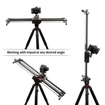 YC 어니언 전동 카메라 슬라이더 3.0 버전 짐벌 DSLR 영화 비디오 3/4/5 축 앱 제어용 자동 트랙 레일, 60cm
