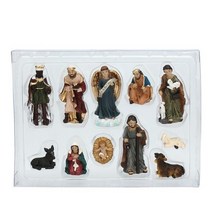 11 개 대 설정 그리스도 예수 탄생 장식 선물 지 크리스마스 Manger 카톨릭 인형, 01 11pcs a set