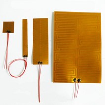 전기 장판 매트 전기요 캠핑 14-300mm 12v 24v eeletric 파이 폴리이 미드 필름 히터 가열 요소 3d 프린터 오일 탱크 자동차 제상 defogging, 20x250 24v 40w