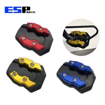 2021-2022년 PCX 사이드스탠드클립 스텐드신발 주차도움 전도방지 사이드발판, 레드 ( 2021년~ )