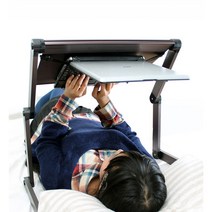 각도조절 태블릿 침대 거치대 노트북 테이블, 본상품선택