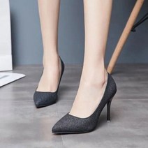 여성구두 글리터 펌프스 스틸레토 하이힐 9.5cm 여자구두 펌프스 여성구두