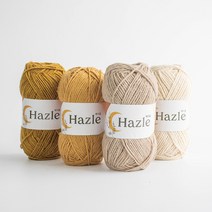 [울클럽]헤이즐실 hazle 100g 아크릴실 울혼방 코바늘 조끼 스웨터 블랭킷 뜨개실, 715 민트