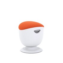 [포토후기Gift]체어마이스터 튤립 스툴 TULIP STOOL 프리미엄 인테리어 의자 (360 웨이브틸팅) 재미있는 의자 카페테리아 의자 커피숍 의자 관공서 휴게실 의자 스툴의자, 화이트, 레드, 틸팅기능 유