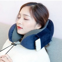 로우니 명품 메모리폼 기내용 목베개 세트