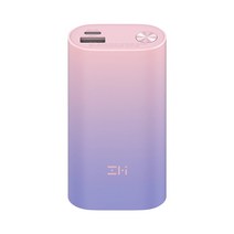 ZMI-미니 보조 배터리 10000mAh QB818 양방향 고속 충전 최대 30W 소형 고용량 저전류 지원, CHINA, [02] Pink