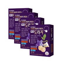 닥터헬퍼 목청 도라지 9정 x 4EA 도라지농축액 오미자 농축액 캔디 사탕, 4개
