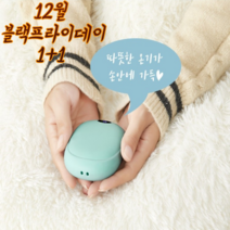2022년 올겨울 마지막 행사 손시림 방지 1+1 가격할인 전기핫팩 보들보들 파스텔 충전식 손난로 3단계 온도조절 보조배터리 10 000mAh LED 잔량표시, 손난로 1+1(블루+블루)