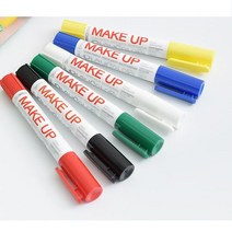 PlayColor Make up 페이스페인팅 펜타입 일반 낱색페이스페인팅 얼굴물감 바디물감 헬로윈 마카, 화이트