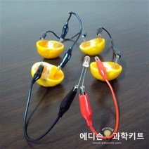 과일전지만들기(고휘도발광다이오드) RES, 단품