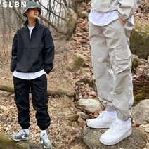 제로스포츠 SLBN 남녀공용 데일리 나일론 아노락 카고조거팬츠 Model No SB136