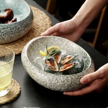 횟집 접시 해산물 플레이팅 고급 요리 한정식, A(10.5인치)