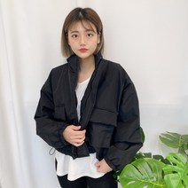VANANA2 여성 포켓 패딩 바람막이 경량패딩 겸용