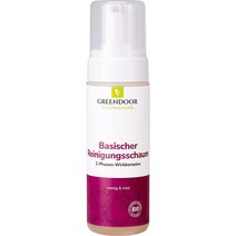 독일 그린도어 GREENDOOR cleansing foam face 크리미 마일드 약알칼리 페이스 비건 클렌징폼 150ml, 3팩
