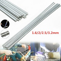 납땜용 1.6mm 2mm 2.5mm 3.2mm 저온 간편 알루미늄 용접봉 33cm 50cm1개, 01 33cm x 1.6mm_02 5PCS
