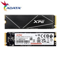 노트북 데스크탑 PC용 ADATA XPG GAMMIX S70 블레이드 SSD 방열판 Gen4x4 M.2 2280 NVMe 1.4 SLC DRAM 4T, 한개옵션1, 01 4TB