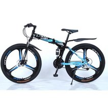 접이식 휴대용 자전거 가벼운 미니벨로 MTB 접이식 자전거 바퀴 2 개 차량 산악 한국 스포츠 사이클링 크, 11 blue1_01 27.5Inch_02 24