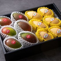 특별한 과일 선물 13종 허니듀 멜론 태국망고 페루 애플망고 선물세트 김천 샤인머스켓 선물세트 허니글로우 파인애플 페루 아보카도 부모님 추석선물, 태국망고 애플망고 선물세트 12과