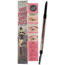 베네피트 구프 프루프 아이브로우펜슬 0.34g-브로우맛집 역시는역시, 6쿨소프트블랙, 1개