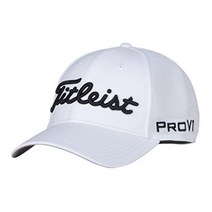 타이틀리스트 골프 모자 투어 스포츠 메쉬 J2TSMLXL, 화이트×블랙