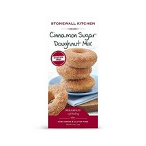 1+1 Stonewall Kitchen 글루텐 프리 계피 설탕 도넛 믹스 18온스, 계피 설탕_1.125파운드(1팩)