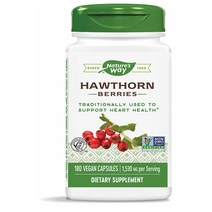 네이처스웨이 산사나무 열매 510mg 180베지캡슐, 1개, 기본