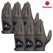 칼마노 극세사 남성용 골프장갑 브라운 6장세트, 왼손착용(오른손잡이) 6장