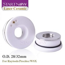 Startnow-파이버 레이저 세라믹 KT B2 CON 28/32mm Precitec Raytools WSX 커팅 조각 기계 헤드 노즐 홀더, 02 B-32mm_01 1 PC
