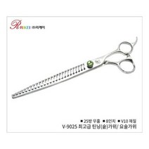 숱 틴닝가위 8인 반려동물 미용사 애묘애견 커트 커팅, V-9025
