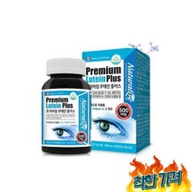 한알 mg 영양제눈영양제눈눈영양제선물, 하루 한알 프리미엄 루테인 플러스 500mg 3개월분/