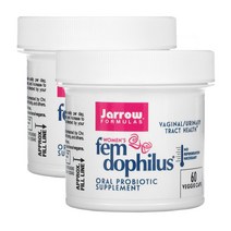자로우 여성 펨 도피러스 프로바이오틱스 질 유산균 60베지캡슐 2팩, 1개, 기본