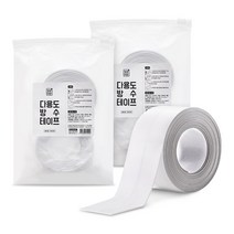 깔끔대장 다용도 방수테이프 4세트 (8개입), 화이트