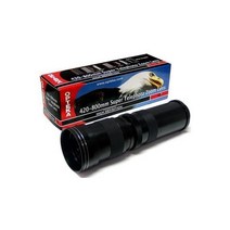Opteka 펜탁스 K10D K100D K110D K1000 SLR용 옵테카 420-800mm HD2 망원렌즈