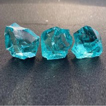 어항 꾸미기 바닥재 어항돌 은신처 장식품 장식 산호사 해수염 기왓장 칸막이 화산석 블루 유약 크리스탈 스톤 홈 수족관 물고기 탱크 과 녹색 유약 크리스탈, 청록색 유약, 1개 (20-30g)