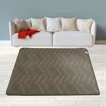 한일의료기 헤링본 우드 거실용 방수 전기장판 초특대형 (300 x 183 x 17mm), 초특대 분리난방 300×183