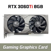 Mllse rtx3060 ti 8gb 그래픽 카드 placa de video x-game gddr6 256bit nvidia gpu dp3 pci express 4.0 x16 데스, rtx 3060ti 8기가