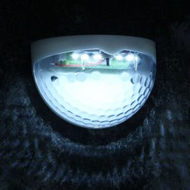 파트제이 주차장 계단 LED 카페등 벽부등 야간등 2p세트 오로라 태양광, 상세페이지 참조
