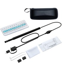 내시경 카메라 In Ohr Reinigung Endoskop USB Visuelle Löffel 5 5mm 0 3 MP 안드로이드 PC pick Otoskop werkzeug 1, 바이올렛