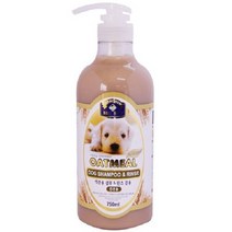 뉴벨버드 오트밀 샴푸린스 750ml 애견샴푸, 없음, 상세설명 참조