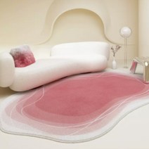 사이드 소형 간이 커피 거실용 특수 모양의 대형 카펫 휴대품 보관소 플러시 매트 침실 테이블 러그 미니멀리스트 IG