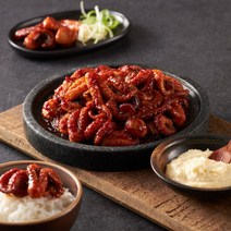 (노포의 맛) 쿡킷 탱글탱글 불쭈꾸미볶음370G x2+쿡킷 숯불향 치즈닭갈비835G, (노포의 맛) 쿡킷 탱글탱글 불쭈