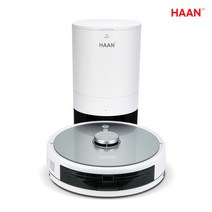 한경희 로봇청소기 AREA H7 MAX, 화이트 실버
