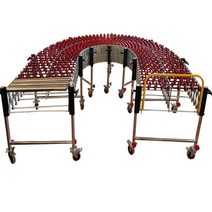 전동 자동 콘베어 컨베어 벨트 롤라 이동식 짐 옮기기, 폭 80cm(견적문의)