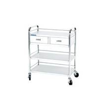 티렉스 다용도 병원 카트 드레싱카 스텐 주방 SUS304, 회진용 카트, TCY-422L