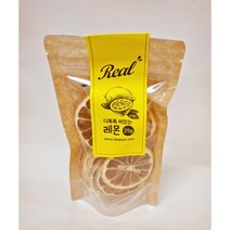 디톡톡 건조과일 말린과일 과일차 건조과일물 워터, 1개, 씨있는 실속형 레몬 미니 25g