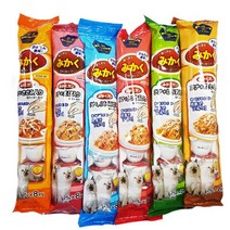 국물이있는 푸딩 고양이 캔 영양식 8p 2개 고양이특식 냥생습식간식 댕냥이미니캔, ⑥참치+도미(8H)